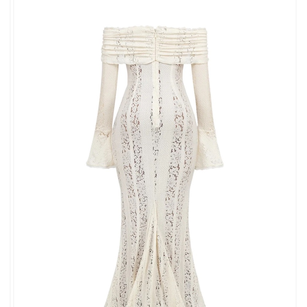 Althea Elise Clarisse Lace Maxi Dress - Picture 6 of 10